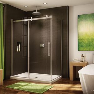 Fleurco Novara 2 Sided Crp, 75" H Shower Door