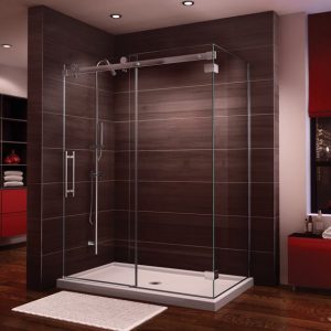 Fleurco Novara 2 Sided Shower Door Cw, 75" H