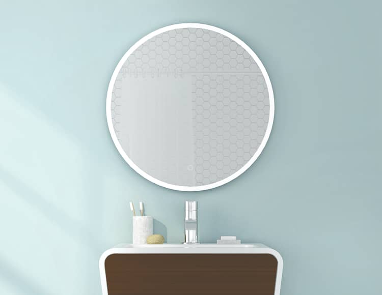 Fleurco shop lighted mirrors