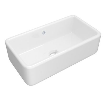 ROHL Shaws RC3318WH Lancaster 33 Inch Farmhouse Apron Sink