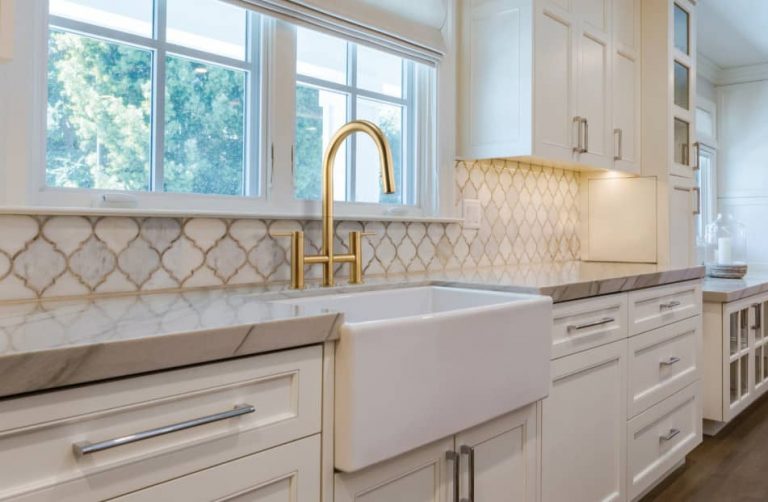 Riobel AZ400BG Azure Brushed Gold Kitchen Faucet Bath Emporium