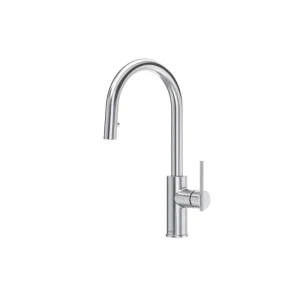 Riobel LT101SS Lateral Pull-Down Kitchen Faucet Single Spray In Stainless Steel