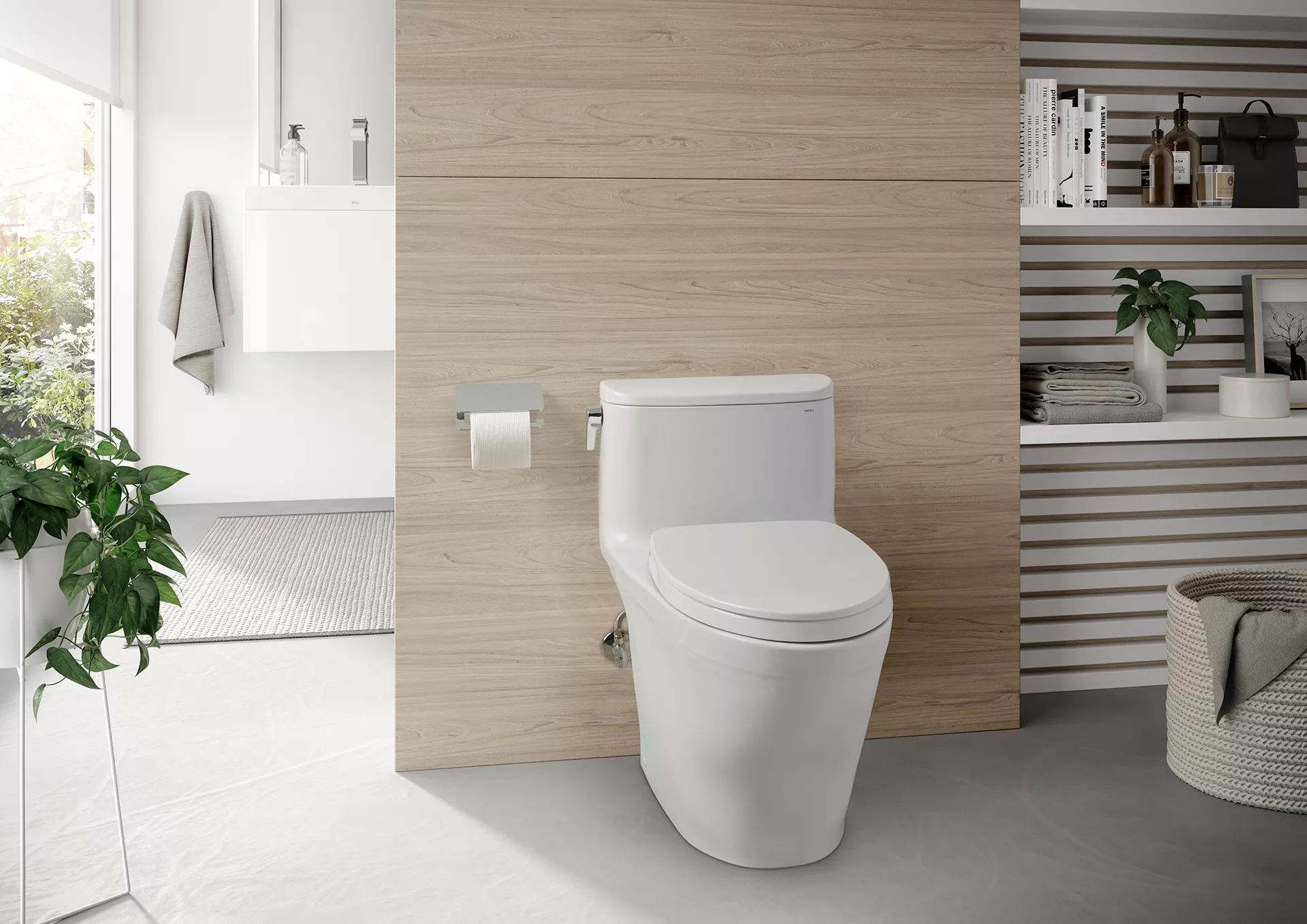 TOTO CST642CEFGAT40#01 Nexus One-Piece Toilet - Bath Emporium