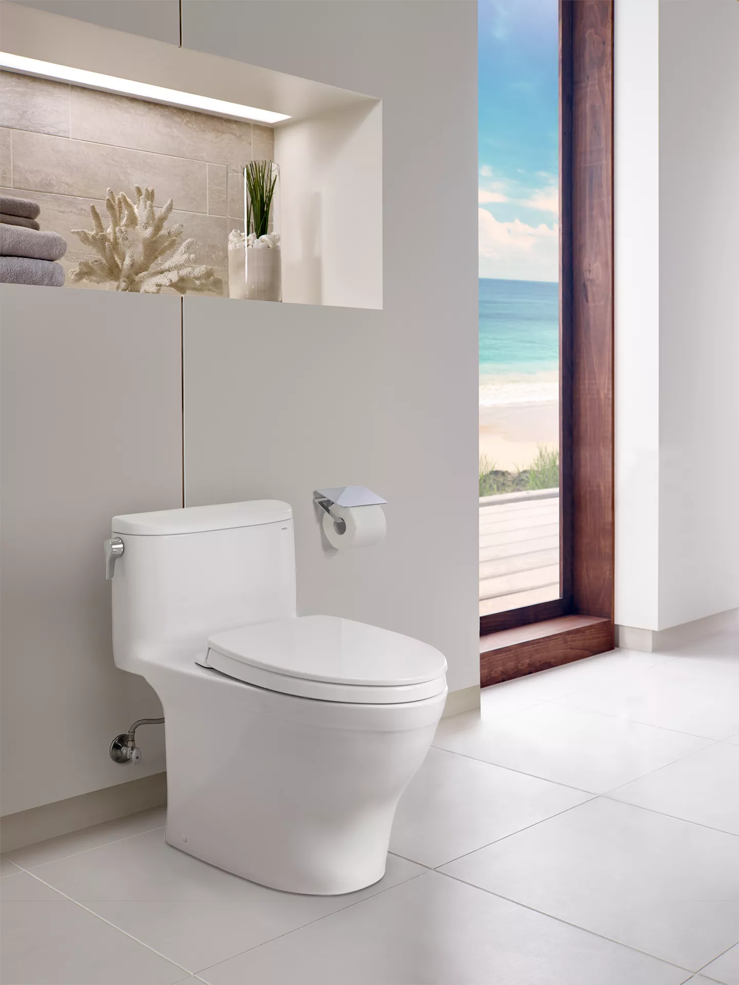 TOTO CST642CEFGAT40#01 Nexus One-Piece Toilet - Bath Emporium