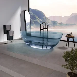 Neptune 220318 Mosta 6732 Freestanding Bathtub in Blue Finish