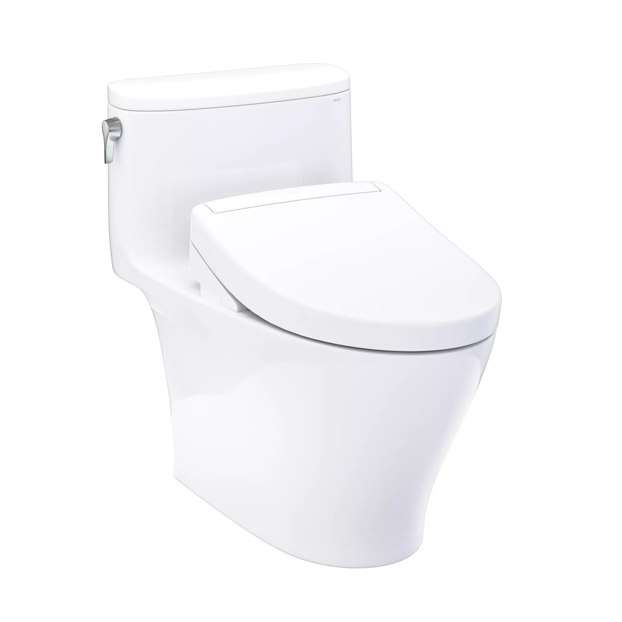 TOTO MW6423446CEFG#01 Nexus Washlet+ S5 One-Piece Toilet – 1.28 GPF