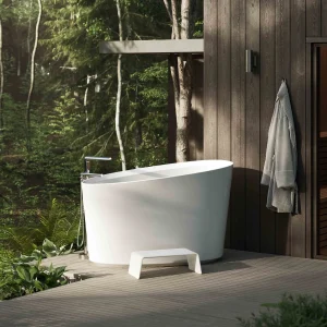 Victoria And Albert KER-N-SW-IO Kerid 53" x 32" Freestanding Soaking Bathtub