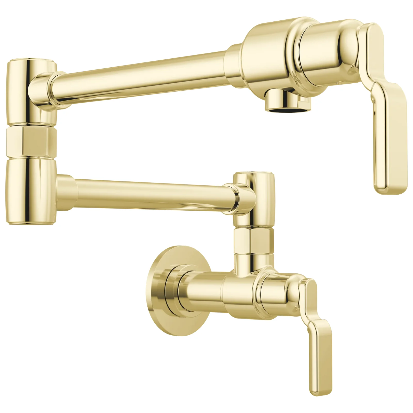 Brizo 62848LF Faircroft Wall Mount Pot Filler with Industrial Lever Handle